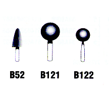 ABRASIVE MOUNTED B42 1/2 X 3/4X1/8 MEDIUM - Group B